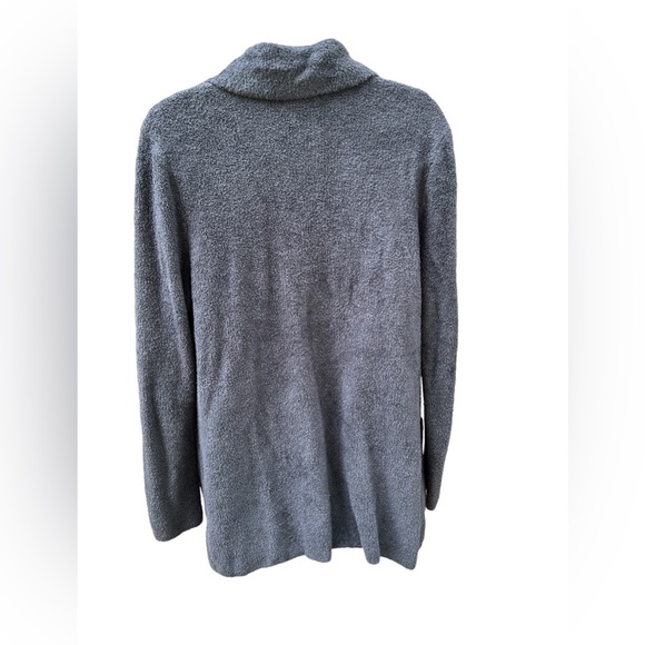 ✅Barefoot Dreams CozyChic Lite color in Carbon Blazer Cardigan - Picture 11 of 15